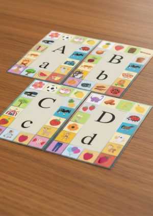 Klamerkowe litery pdf do druku | nauka liter i głosek