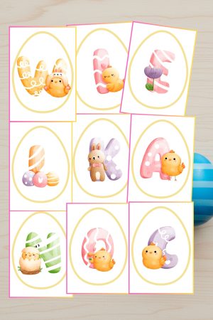 Napis Wielkanoc pdf do druku za darmo