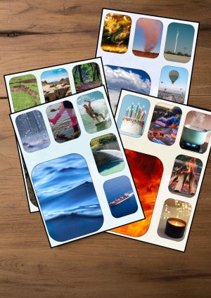 4 żywioły PDF przedszkole - zestaw edukacyjny