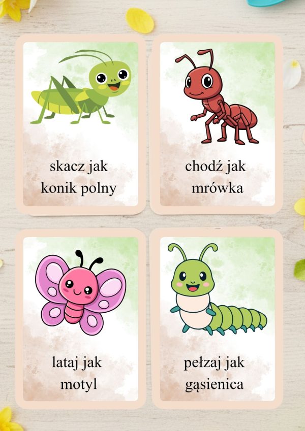 Owady przedszkole – pakiet edukacyjny do druku PDF
