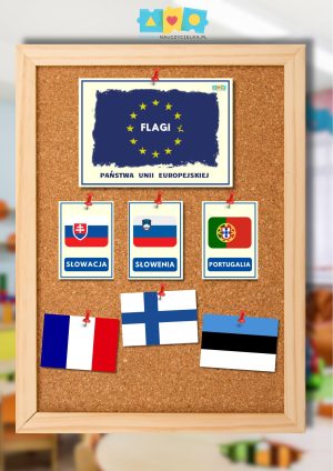 Flagi państw Unii Europejskiej do druku – PDF