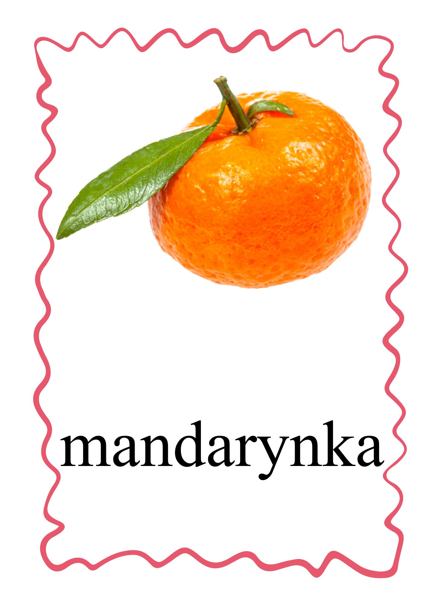 Owoce do druku plansze demonstracyjne